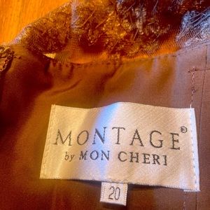 Beautiful Montage by Mon Cheri dress